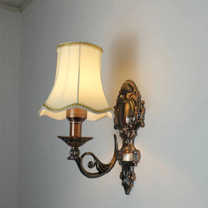 Margaux European Vintage Iron Candlestick Wall Lamp