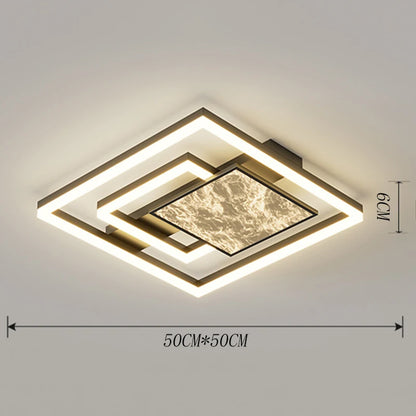 Nordic LED-Deckenleuchte – Minimalistische dimmbare Deckenleuchte für Wohn- und Schlafzimmer