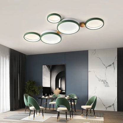 Moderne LED Deckenleuchte – Minimalistische Deckenlampe für Wohnzimmer, Schlafzimmer & Essbereich