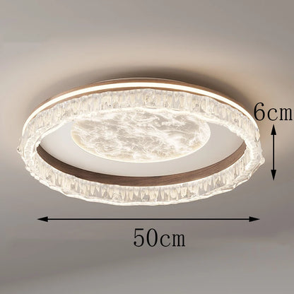 Nordic LED Deckenleuchte – Modern minimalistische Aufbauleuchte für Wohnzimmer & Schlafzimmer
