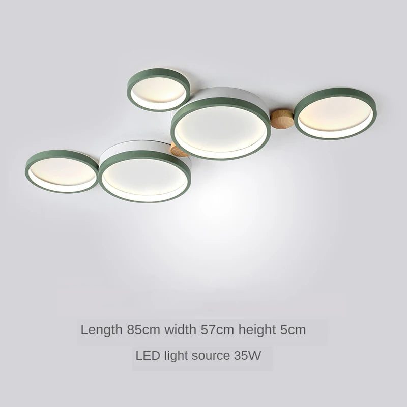 Moderne LED Deckenleuchte – Minimalistische Deckenlampe für Wohnzimmer, Schlafzimmer & Essbereich