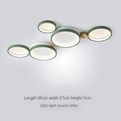 Moderne LED Deckenleuchte – Minimalistische Deckenlampe für Wohnzimmer, Schlafzimmer & Essbereich