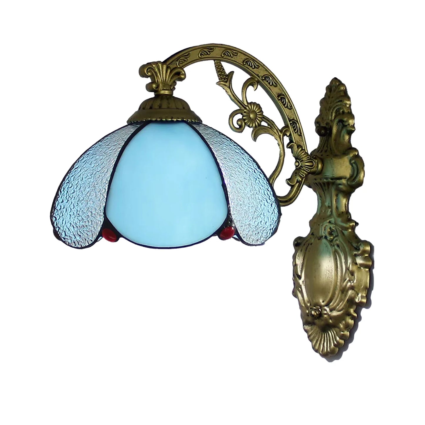 Margaux European Retro Stained Glass Wall Lamp