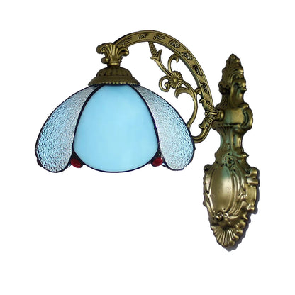 Margaux European Retro Stained Glass Wall Lamp