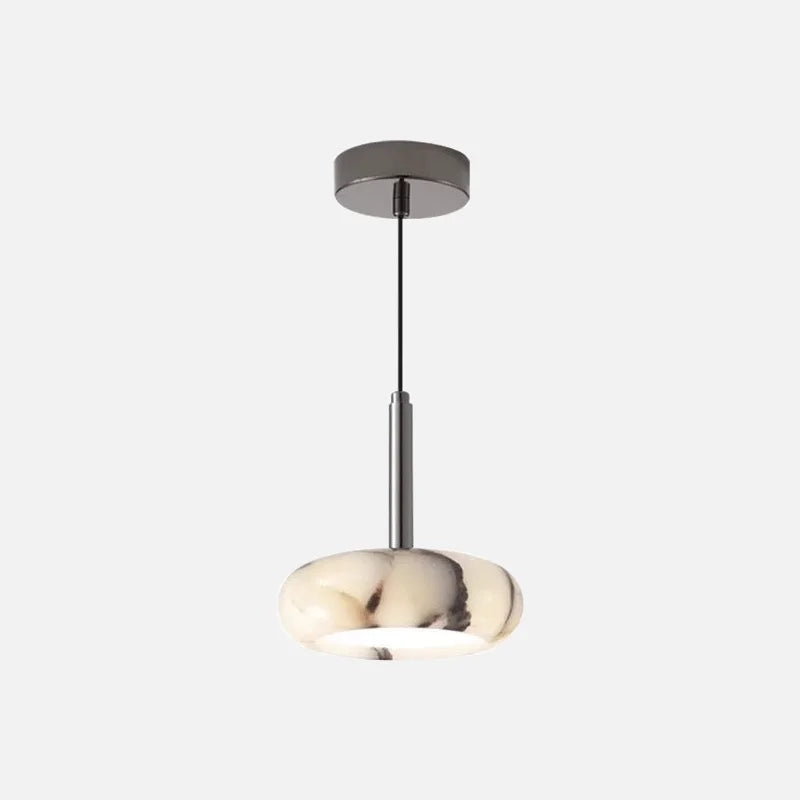 Élise Eclipse Mini Marmor-Scheiben-Pendelleuchte