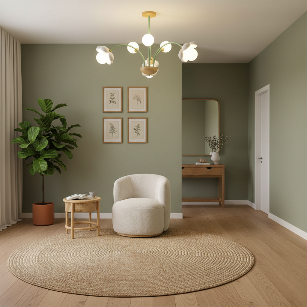 Elodie Sika Flower Chandelier