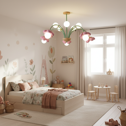 Elodie Sika Flower Chandelier