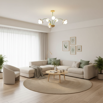 Elodie Sika Flower Chandelier