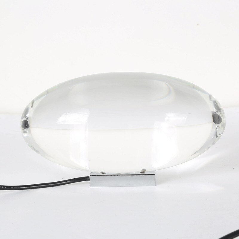 Élodie Crystal LED Tischlampe Moderne Umgebungslichtprojektion Dekorative Lampe