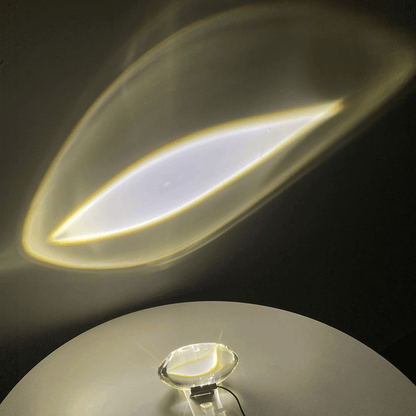Élodie Crystal LED Tischlampe Moderne Umgebungslichtprojektion Dekorative Lampe