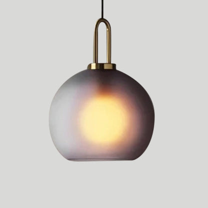 Isabelle Zylindrische Glas-Pendelleuchte