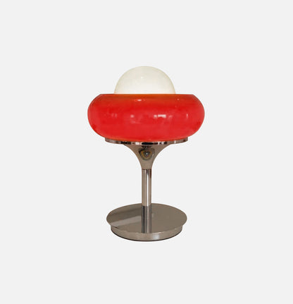Élise Starburst Retro Glass Chrome LED Table & Floor Lamp