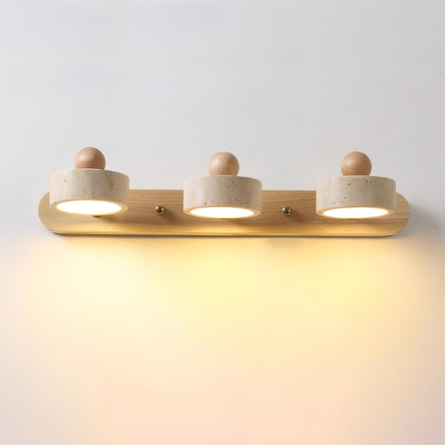 Élodie Tavros Steinwandlampe mit verstellbaren LED-Köpfen