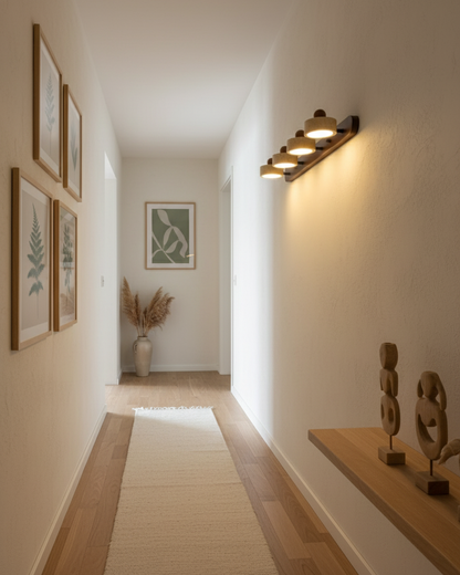 Élodie Tavros Steinwandlampe mit verstellbaren LED-Köpfen
