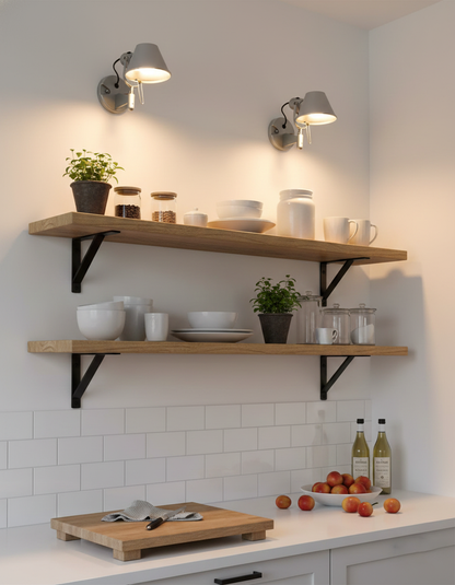 Auriane Adjustable Wall Lamp with Sleek Metal Design