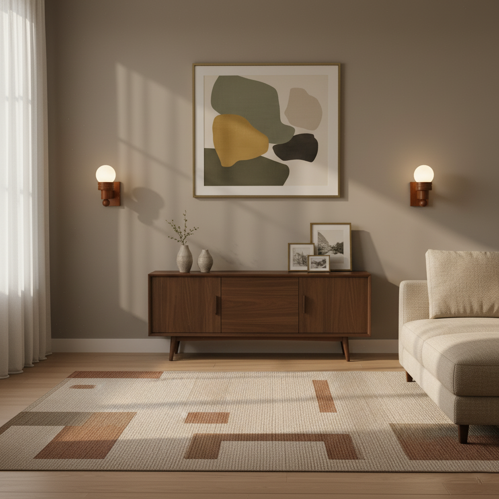 Sabrina Tupelo Wandleuchte Holz und Glas Klassische Beleuchtung