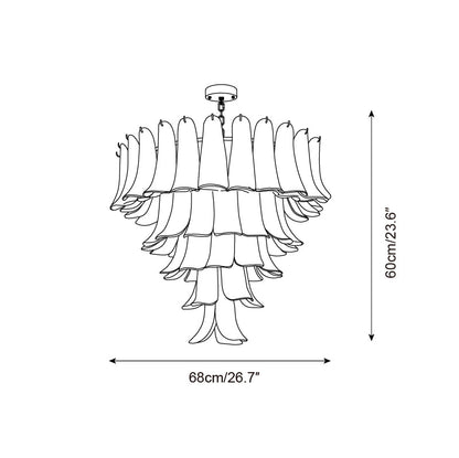 Élodie Valier Petal Chandelier