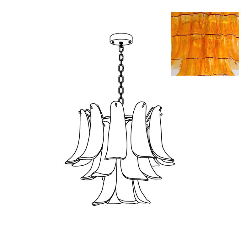 Élodie Valier Petal Chandelier