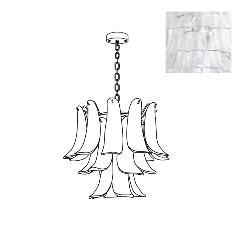 Élodie Valier Petal Chandelier