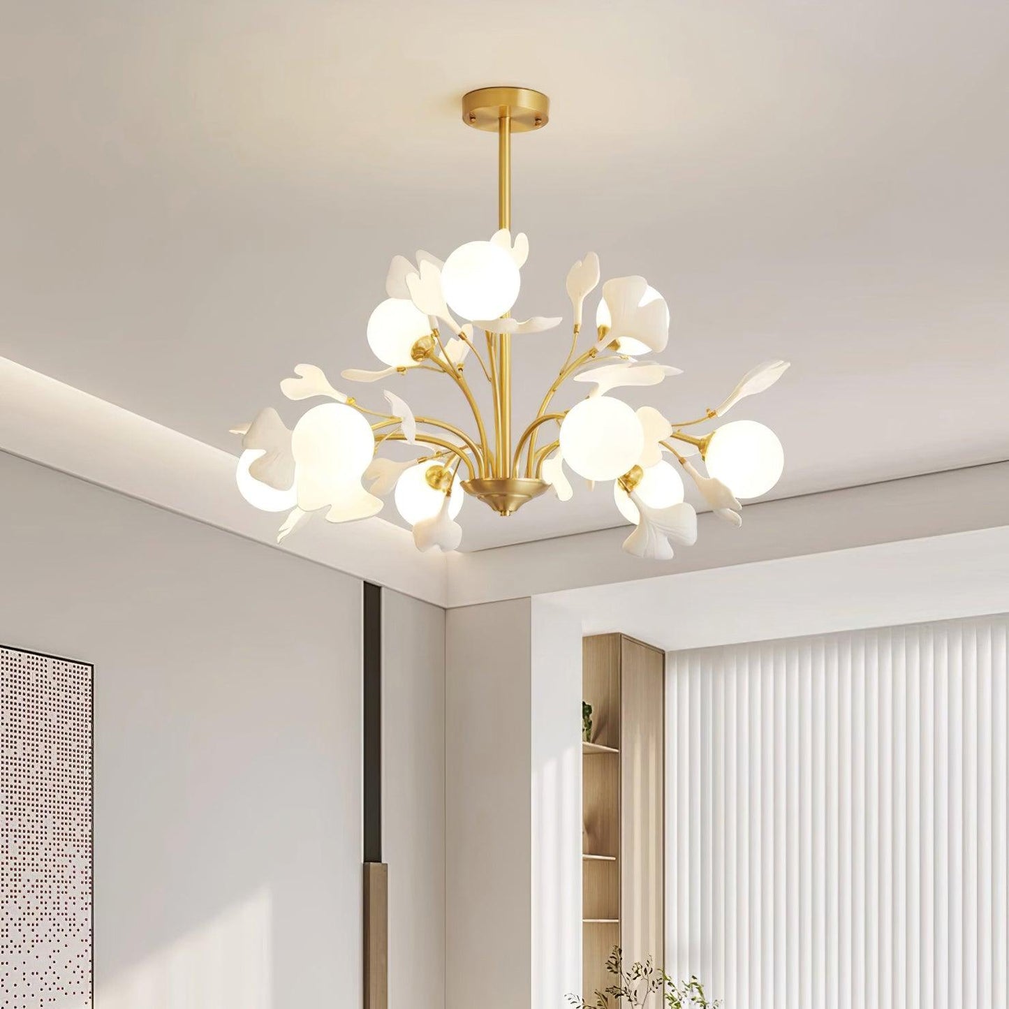 Éloïse Ginkgo Chandelier