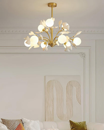 Éloïse Ginkgo Chandelier