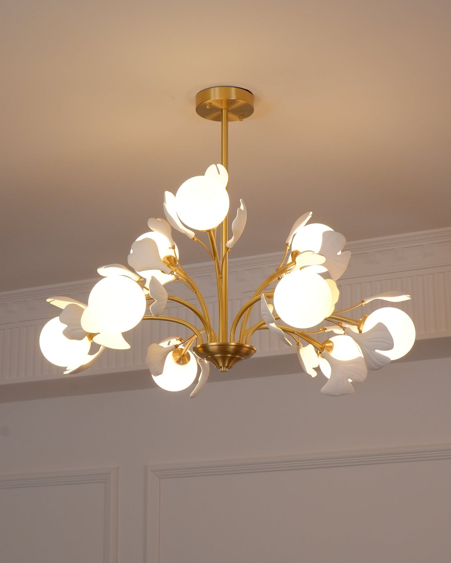 Éloïse Ginkgo Chandelier