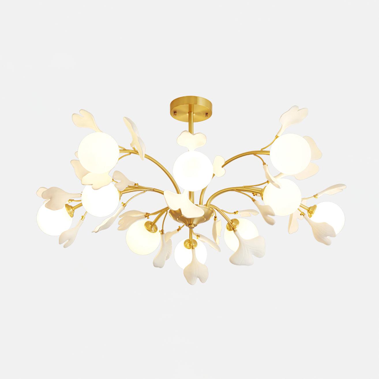 Éloïse Ginkgo Chandelier