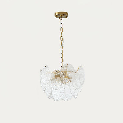 Clémence Disk Viktorianischer Glas-Kronleuchter