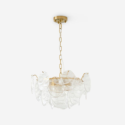 Clémence Disk Viktorianischer Glas-Kronleuchter