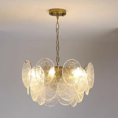 Clémence Disk Viktorianischer Glas-Kronleuchter