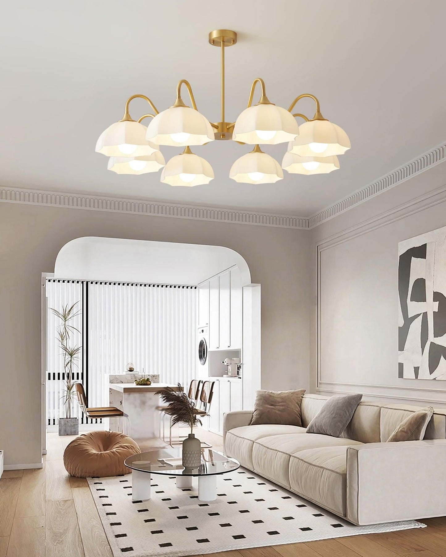 Juliette Visa Raito Chandelier