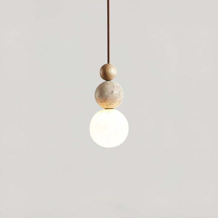 Béatrice Wabi-Sabi Stein-Pendelleuchte