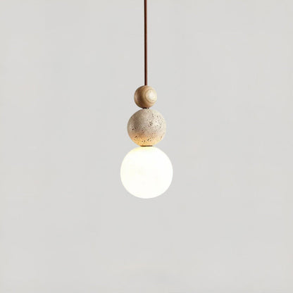 Béatrice Wabi-Sabi Stein-Pendelleuchte