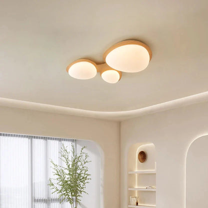 Élise Walnut Nest Ceiling Lamp