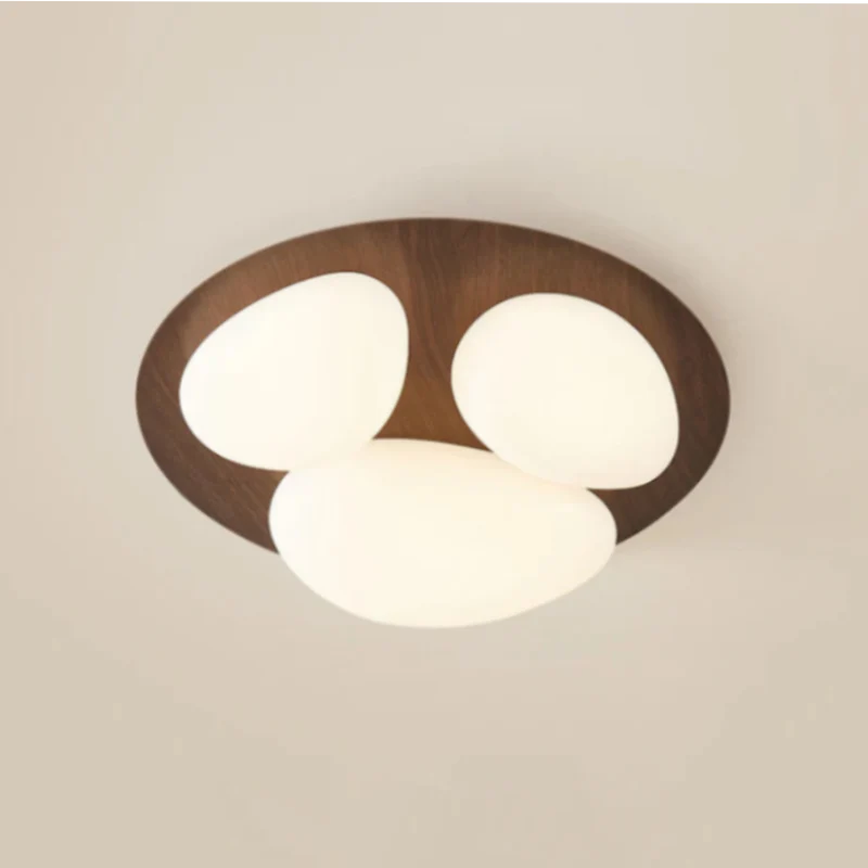 Élise Walnut Nest Ceiling Lamp
