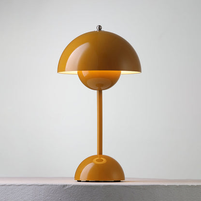 Élodie Wiederaufladbare LED-Tischleuchte mit Doppelkugeldesign