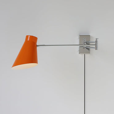 Émilie Swing-Wandleuchte zum Einstecken mit verstellbarem Armdesign