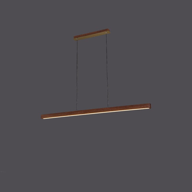 Amélie Eichen- & Walnuss-Linearchandelier