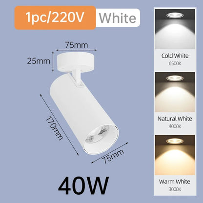 Amélie Foldable 360 Rotating Spotlight