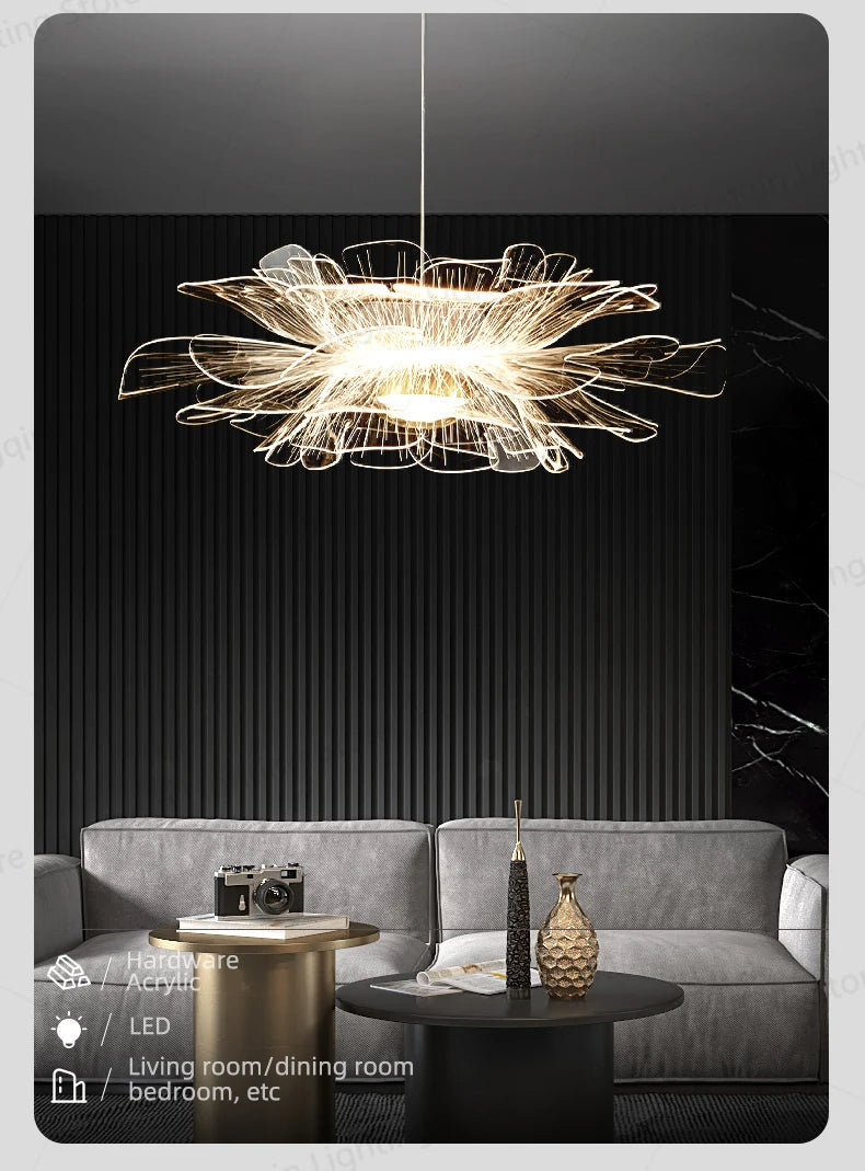 Fleur Nordic Botanical Chandelier