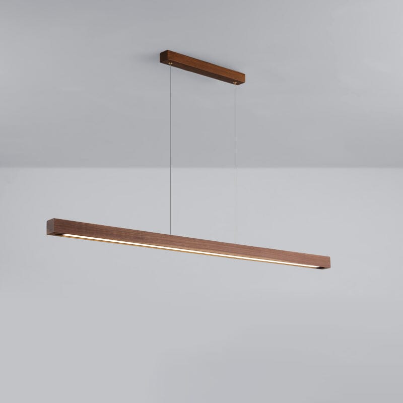 Amélie Eichen- & Walnuss-Linearchandelier