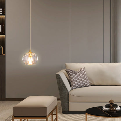 Clara Crystal Charm Pendant Light