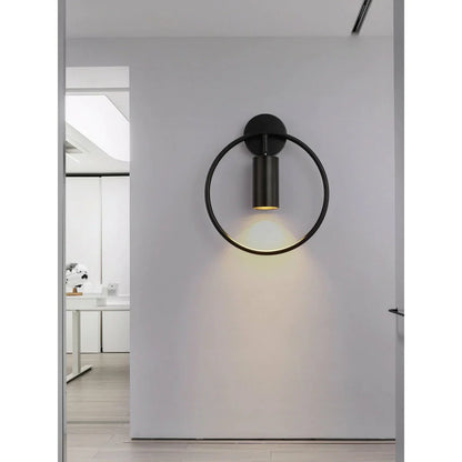 Anneliese Nordic Elegant Wall Lamp with Toughened Glass Shade