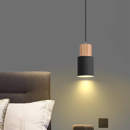 Amélie Handcrafted Oak Pendant Light