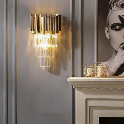 Madeleine Crystal Wall Lamp with Elegant Modern Glow