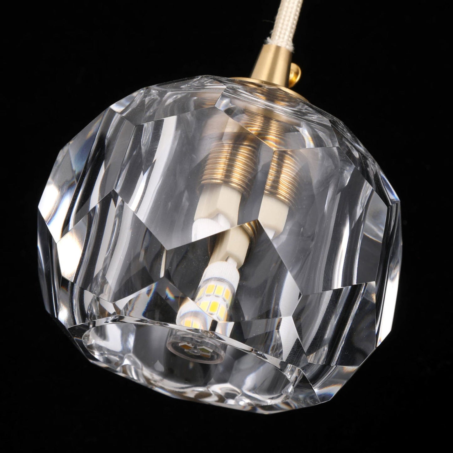 Clara Crystal Charm Pendant Light