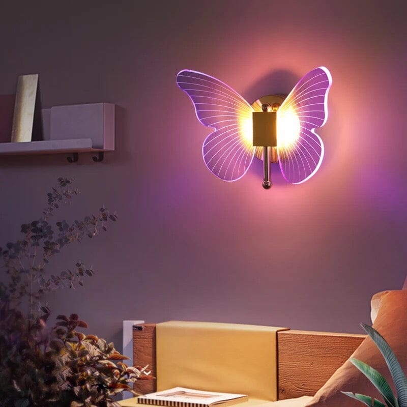 Anaïs Butterfly LED Wall Lamp with Decorative Modern Design
