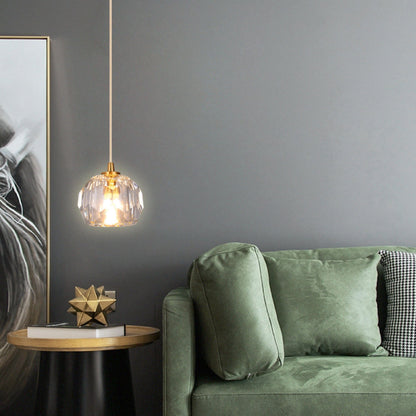 Clara Crystal Charm Pendant Light