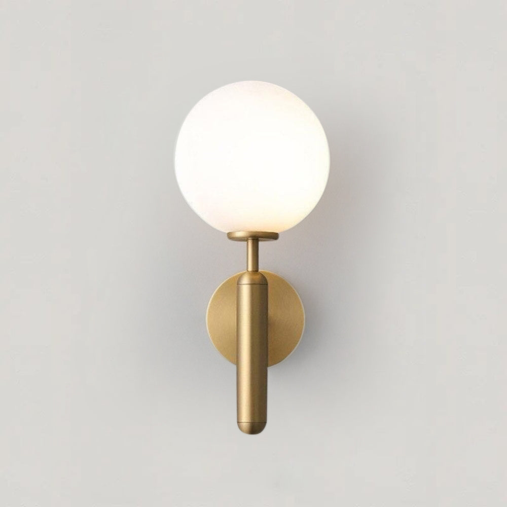 Isabella Modern Glass & Metal Sconce