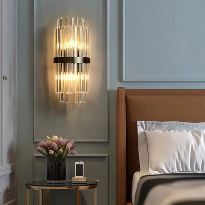 Isabelle Orion Handcrafted Crystal Wall Lamp